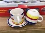 A picture of Hand painted Cup and Sourcer