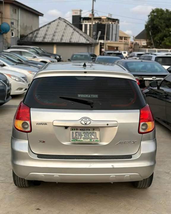 A picture of Toks standard..sharp with android screen and reverse camera 2004 Matrix