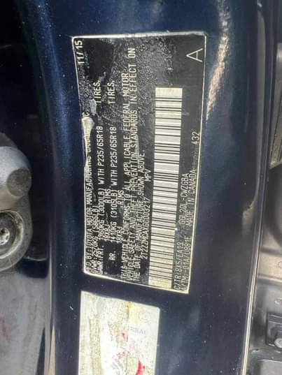 A picture of Lexus rx350 2016 Foreign used tokunbo Old stock 2022 import
