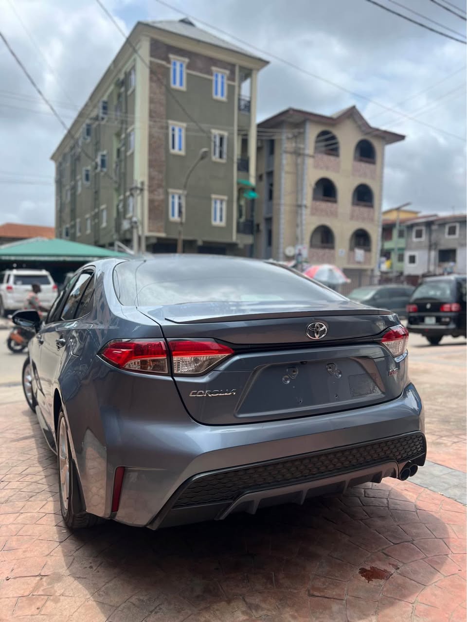 A picture of 2022 Corolla sport September 2025 entry 26 million naira only