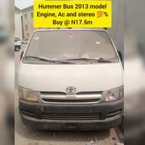 A picture of Hello admin please help me approve Very clean Tokunbo hummer