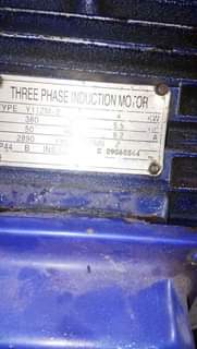 A picture of Motor 5 5hp 3phase