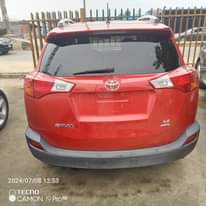 A picture of Brand Toyota RAv_4 Colour Red Price 22m Model 2015