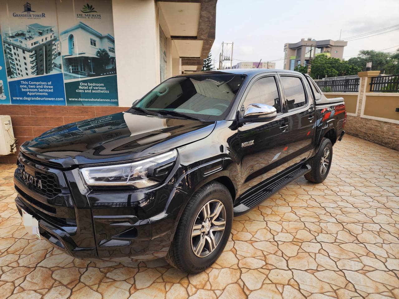 A picture of Registered 2012 Toyota Hilux facelifted to 2022 model