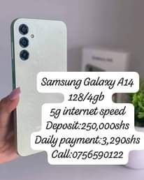 A picture of Samsung phones
