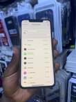 A picture of Iphone xs max 256Gb storage Battery life 85 No face