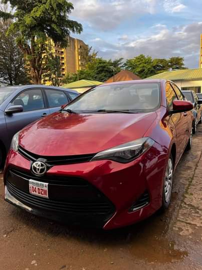 A picture of 2018 Toyota Corolla. Foreign used. Duty paid. 16.5 Million Kaduna