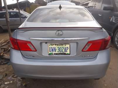 A picture of Belgium grade 08 ES350 Lexus