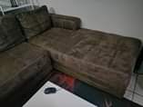 A picture of Brown L shape couch yes is available so don t