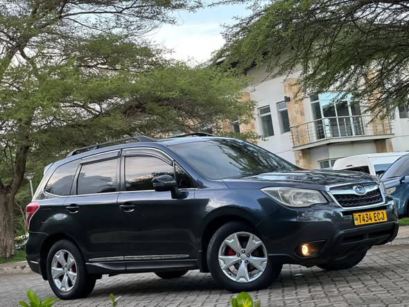 A picture of Forester new model