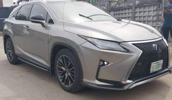 A picture of Sparkling Silver RX 350 f spot 2018 model full option