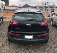 A picture of STILL AVAILABLE Super Clean Nigerian Used Black Kia Sportage 2015