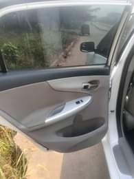 A picture of Toyota Corolla Nigeria drive 2012 model everything is working perfectly