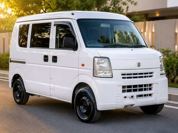 A picture of 6 month fairly used Suzuki mini bus