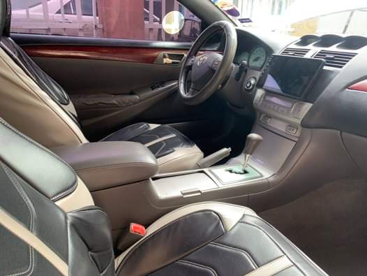 A picture of Registered 2005 Toyota solara Convertible Thumb start Android Screen Dashing