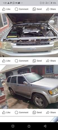 A picture of Infiniti Jeep for sale Engine Gear Price 2.2m last Location