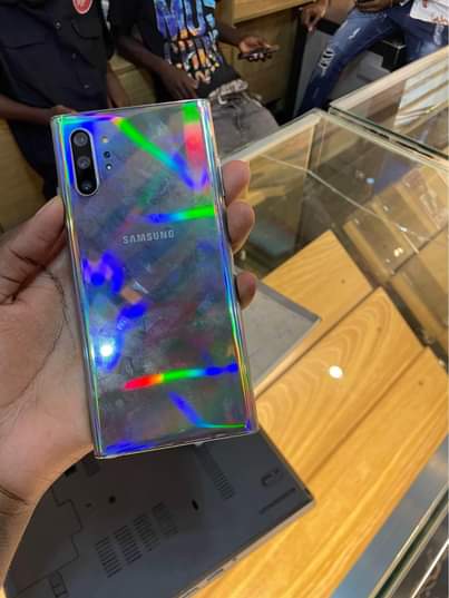 A picture of Sumsung Galaxy Note10plus At 620k