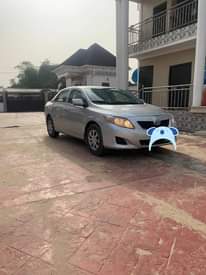 A picture of Registered first body 09 Toyota Corolla Bumpers painted