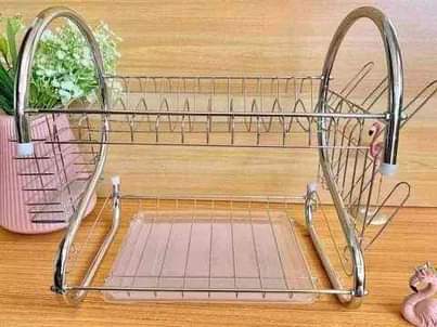 A picture of 2 Layer Kitchen Dish Rack