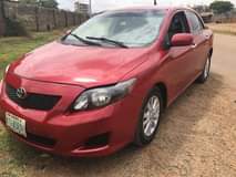 A picture of Registered Toyota Corolla