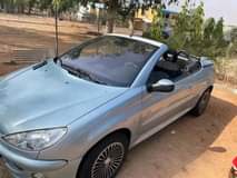 A picture of Extremely clean used Peugeot Automatic 206 convertible with duty Location