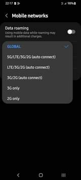 A picture of Samsung S20 Plus 128Gb Ram 12Gb