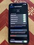 A picture of Iphone x 64gb with face id 100 battery health not