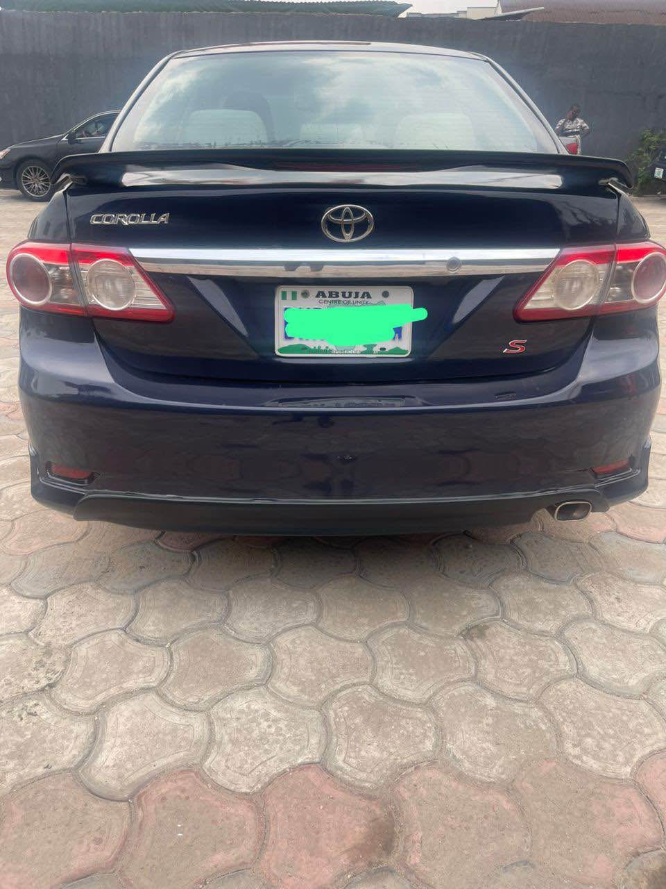A picture of 2013 TOYOTA COROLLA SPORT EDITION 