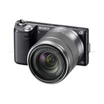 A picture of Sony NEX 5N Mirrorless Camera with 18 55mm Lens