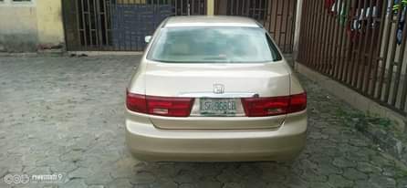 A picture of Very Clean Honda Accord EOD