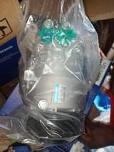 A picture of car AC compressors