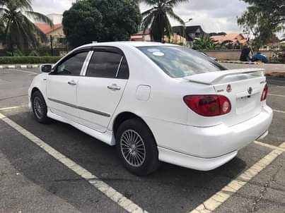 A picture of Registered 2006 Corolla sport Fix nothing Tokumbo standard Festac town