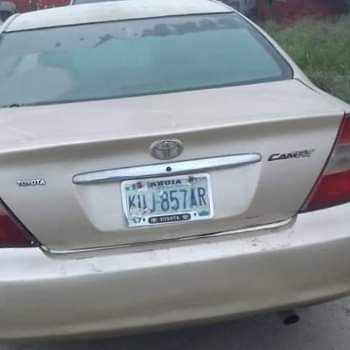A picture of just in toyota Camry big daddy in good condition pt
