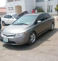 A picture of Honda Civic 2007 model Everything is working perfectly Open roof