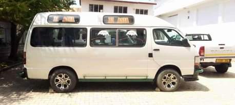 A picture of Toyota hiace