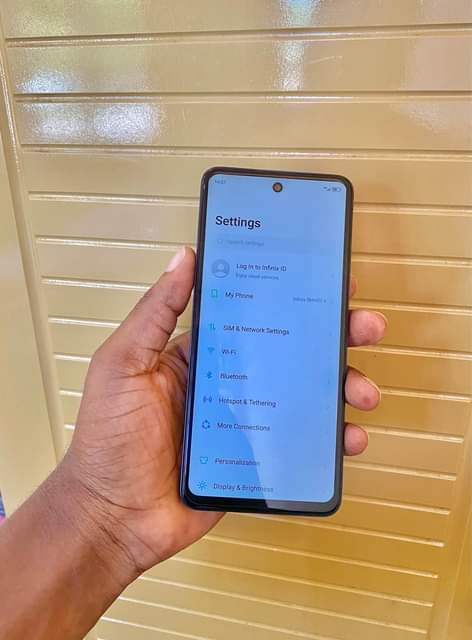 A picture of infinix smart 8