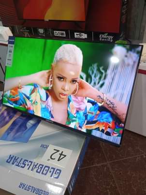 A picture of 42 inches brand new GLOBALSTAR digital flat screen tv with