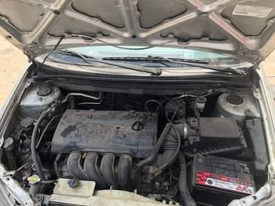 A picture of Toyota corrola 2004 sport Engine and body need little attention