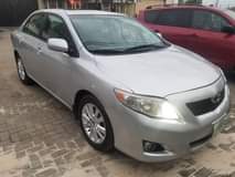 A picture of Toks Standard Registered few months used 2010 Corolla