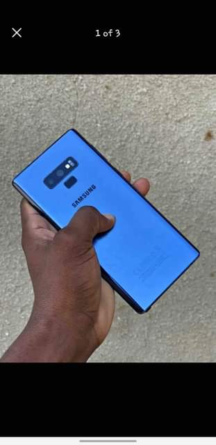 A picture of Galaxy Note 9