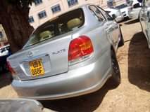 A picture of Toyota Platz manual