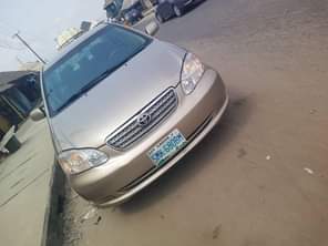 A picture of TOYOTA COROLLA 2006 MODEL BELGIUM STANDARD Engine percent sound untouched