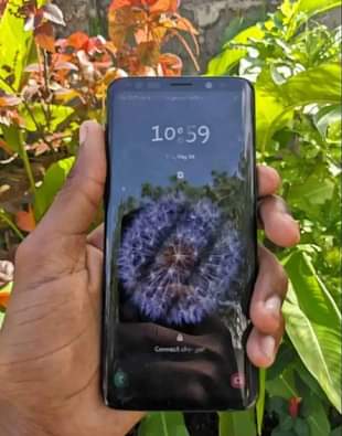 A picture of Samsung s9 plain