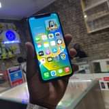 A picture of iPhone X 256gb works with wifi only Slight crack 300