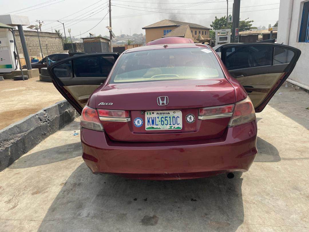 A picture of Honda accord evil spirit
