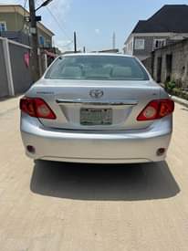 A picture of Model Toyota corolla Year 2009 Features Baked Toyota corolla Untampered