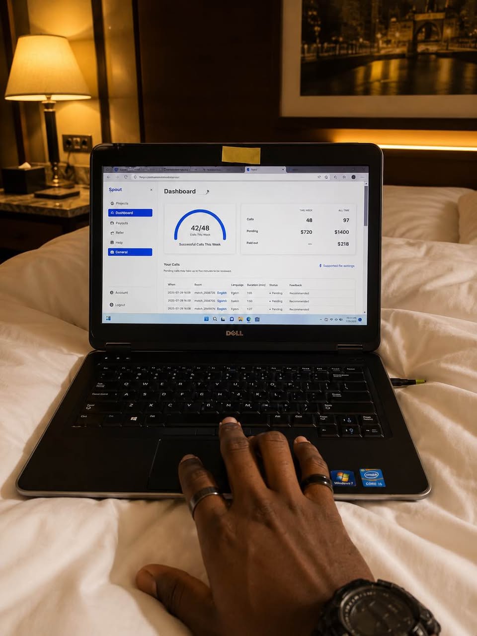 A picture of Laptop