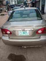 A picture of Toyota corolla