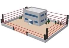 A picture of Electronic fence systems