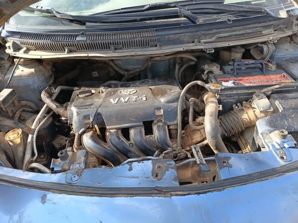 A picture of A DISTRESS TOYOTA YARIS 2008 MODEL FOR SALE WITH A